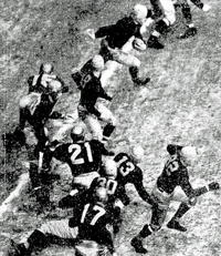 Bronko Nagurski breaks loose.